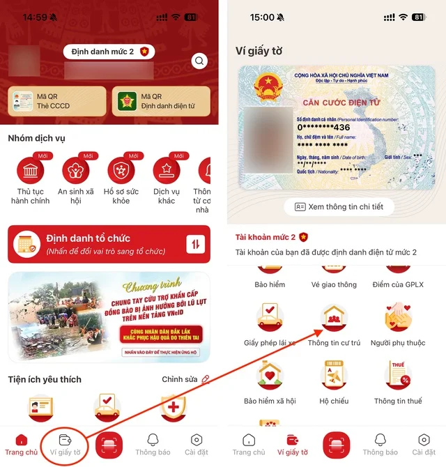 Cách cập nhật thông tin cư trú trên VNeID để tránh bị phạt từ ngày 1512-3.webp