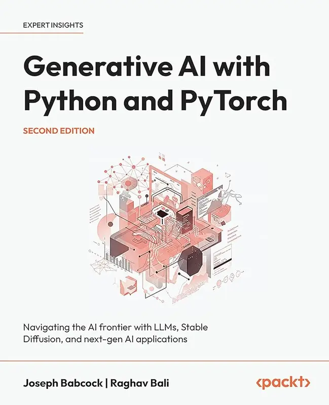 Generative AI with Python and PyTorch Navigating the AI frontier with LLMs, Stable Diffusion.webp