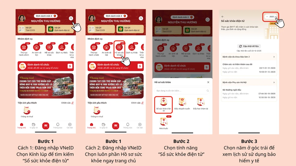 Hướng dẫn cách tra cứu và sử dụng sổ sức khỏe điện tử trên VNeID-1.webp