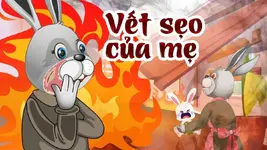 Vết sẹo trên mặt người mẹ