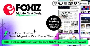 Foxiz Newspaper News Magazine WordPress.webp
