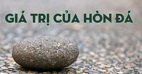 Giá trị của hòn đá