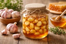 Điều gì xảy ra với cơ thể nếu ăn một thìa tỏi ngâm mật ong mỗi sáng-1.webp