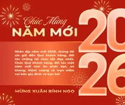 50 lời chúc Tết Dương lịch 2026 ý nghĩa dành cho đối tác, khách hàng